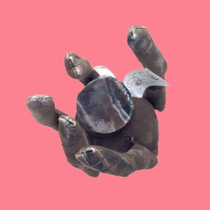 Alternative view of rocky plush